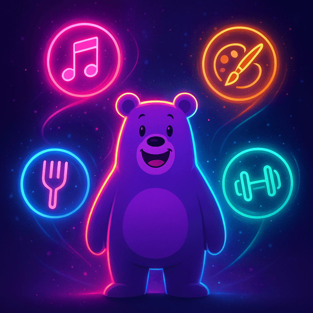 Find events near me - SceneON map showing local hangouts and meetups